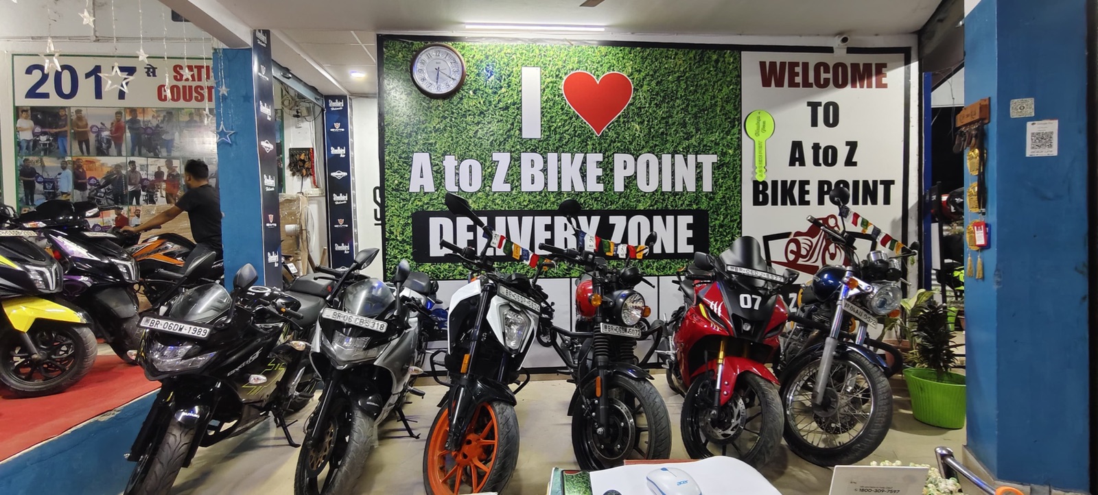 A to Z bike point photo