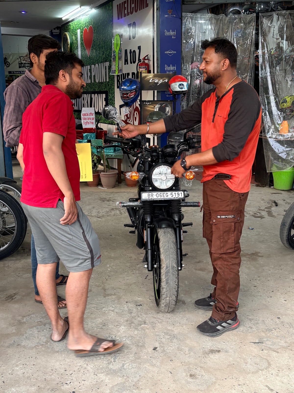 A to Z bike point photo