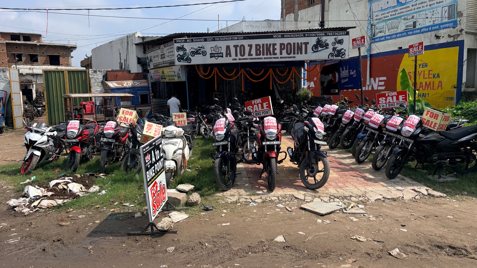 A to Z bike point photo