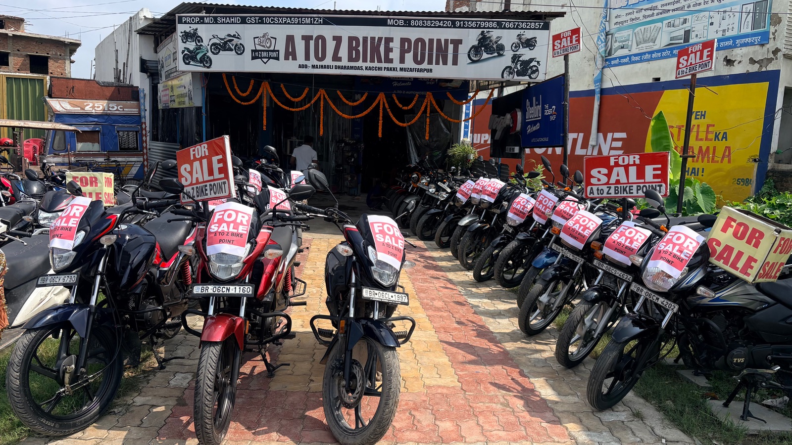 A to Z bike point photo