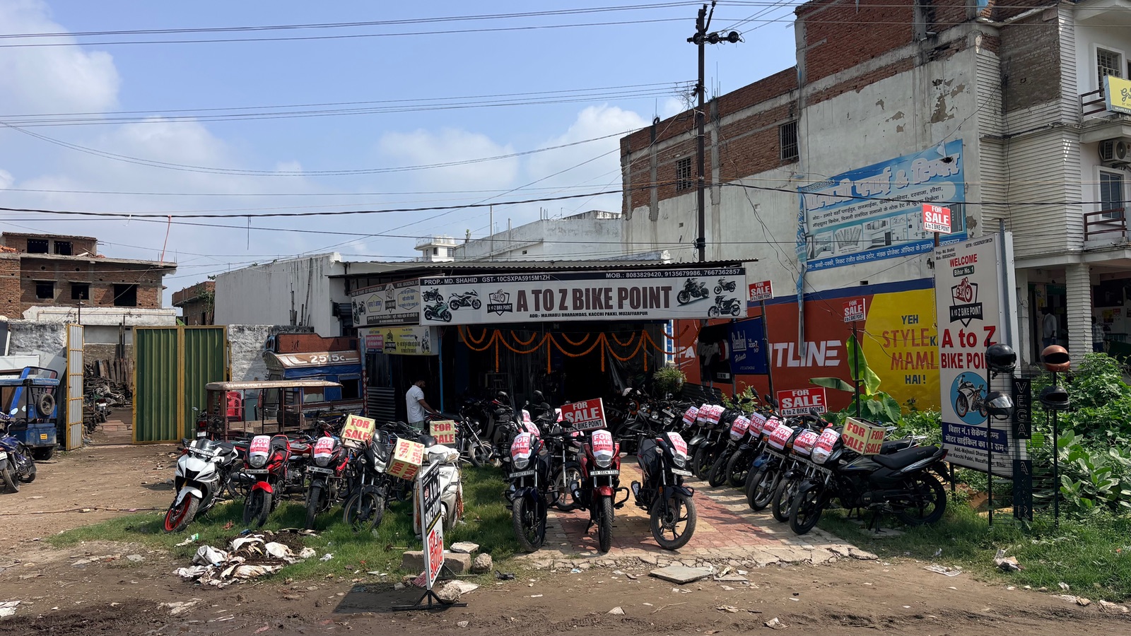 A to Z bike point photo