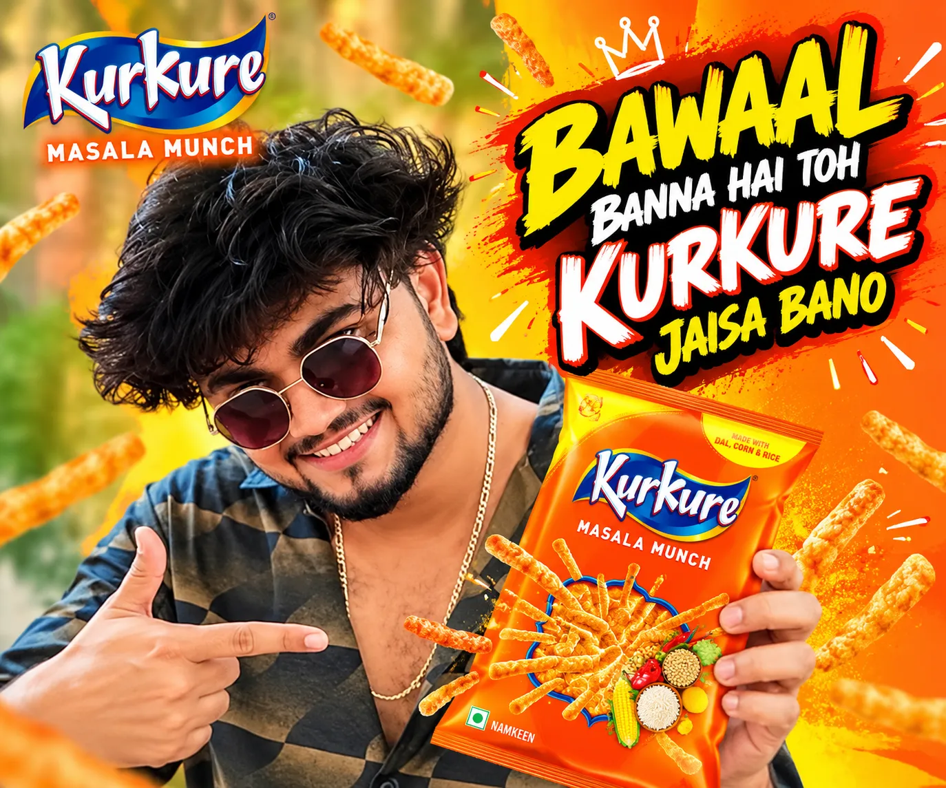 Kurkure Masala Munch – Influencer Brand Promotion